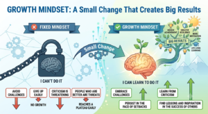 Learn of Growth Mindset requires unlearning of Fixed Mindset first.