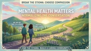 MENTAL STIGMA-HOW CONVERSATION MATTERS
