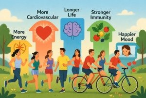 This picture depicts Deep science behind healthy habits